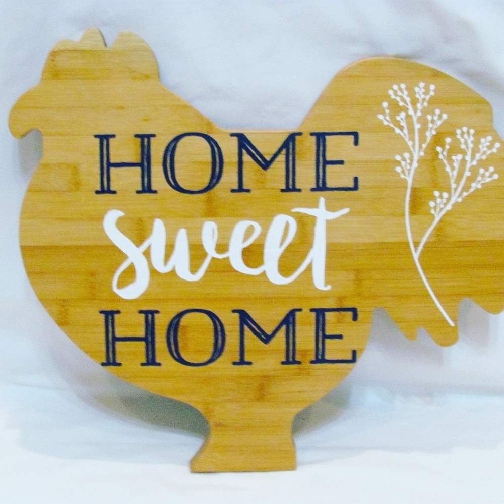 Wood Rooster Cutting Board
